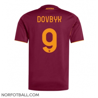 Billige Fotballdrakt AS Roma Artem Dovbyk #9 Replika Hjemmedrakt 2025-26 Kortermet